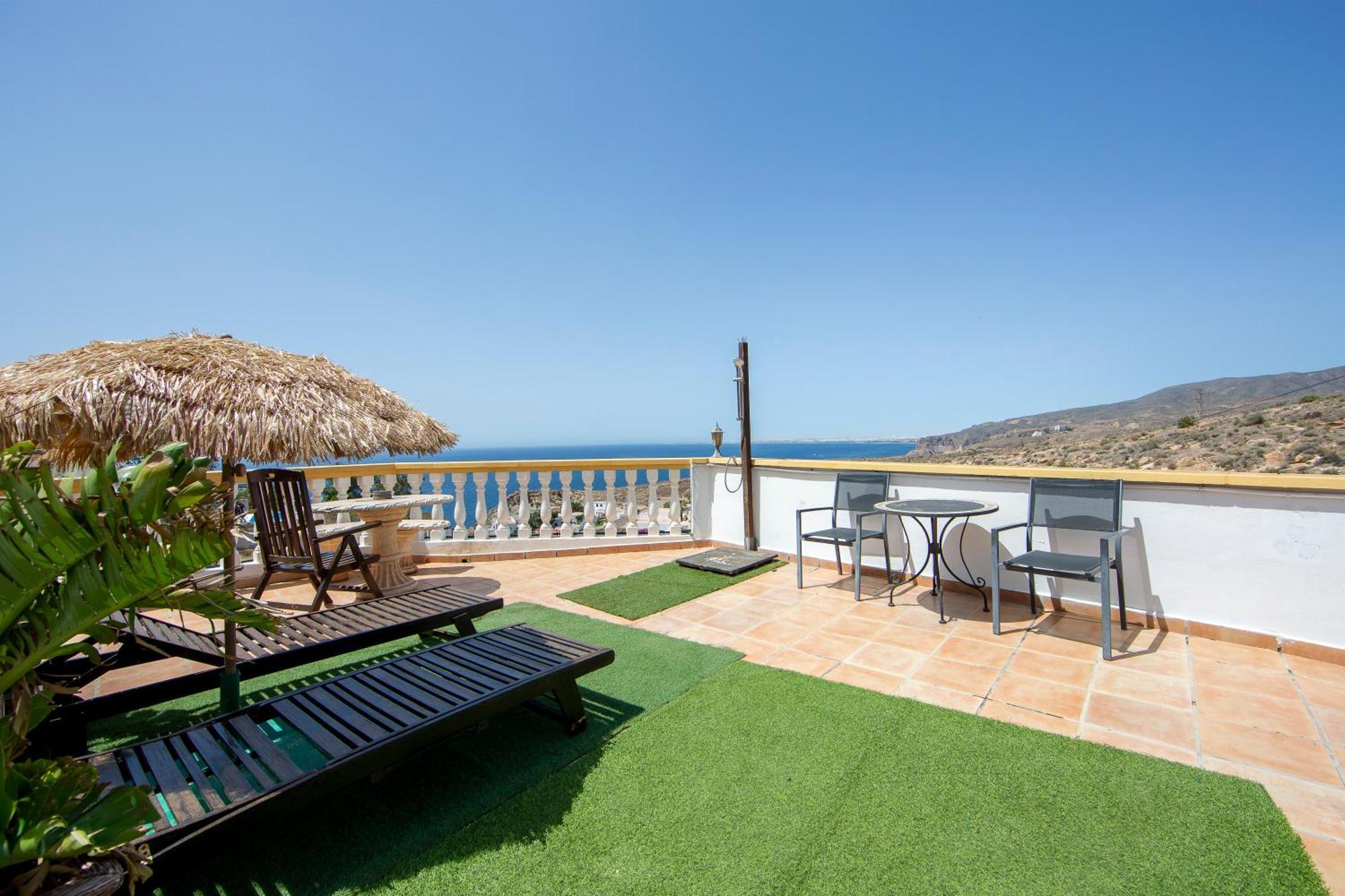 Vista Al Mar Ylenia Villa Almeria Bagian luar foto