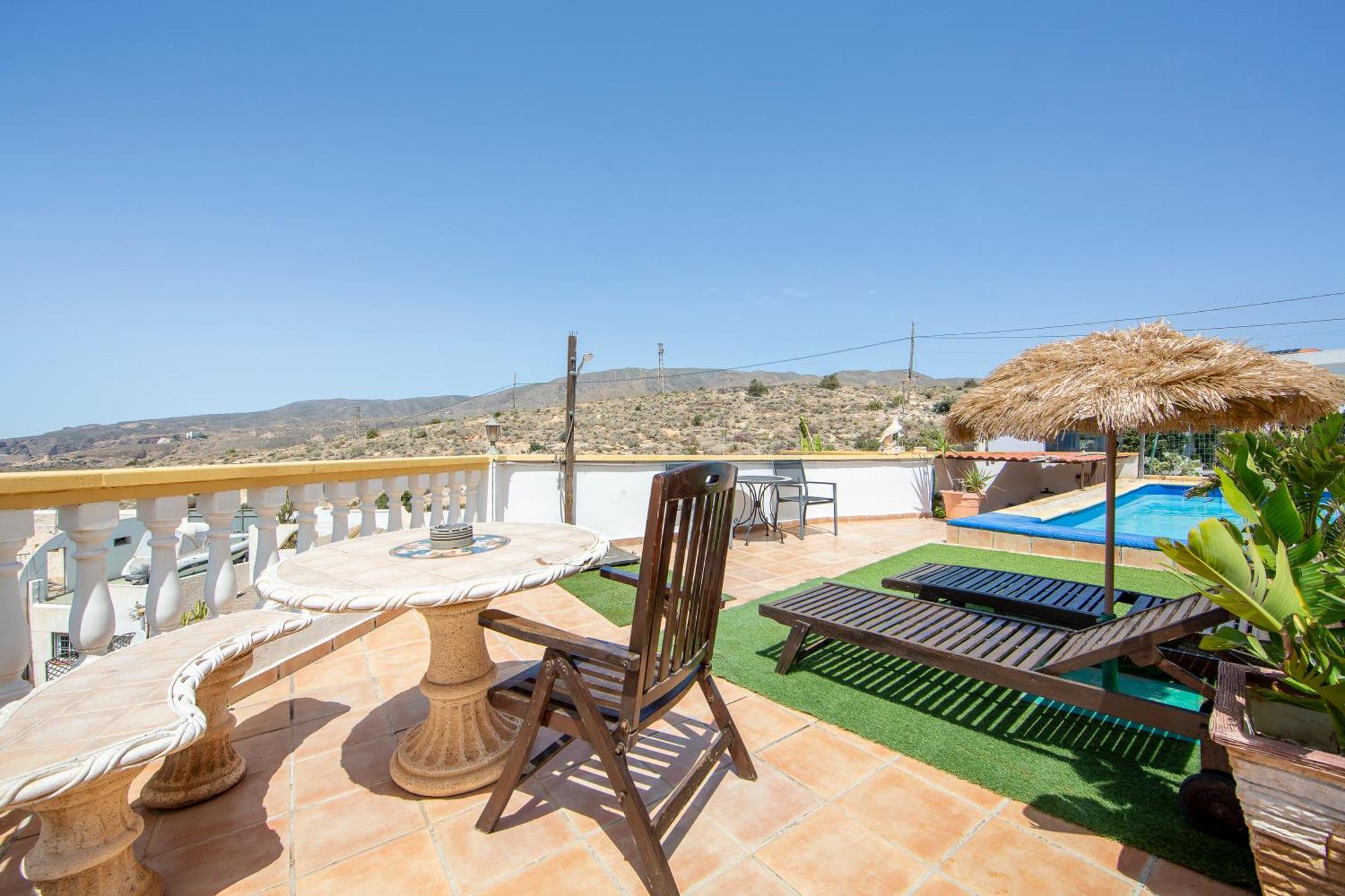 Vista Al Mar Ylenia Villa Almeria Bagian luar foto