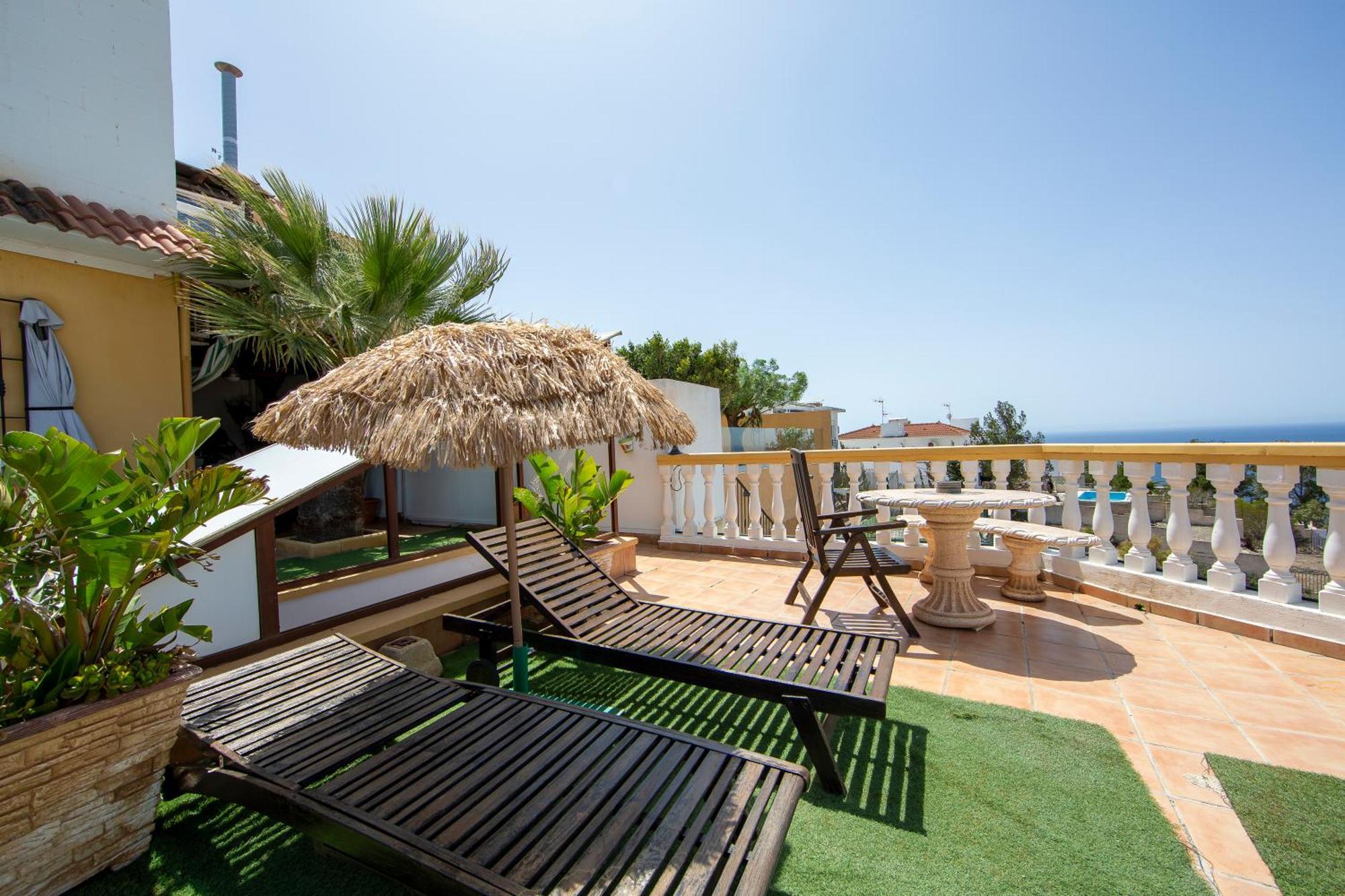 Vista Al Mar Ylenia Villa Almeria Bagian luar foto